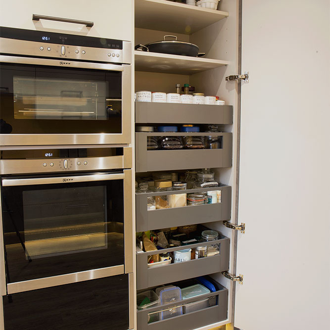 Woodbrook kitchen spice drawer
